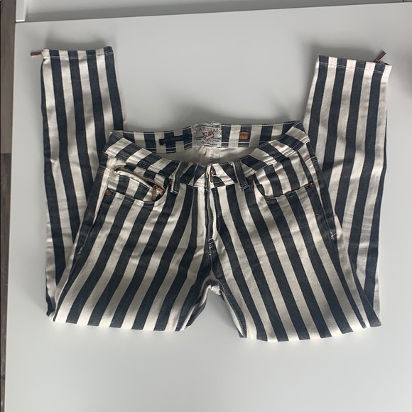 Size 5 black and white jeans - Picture 4 of 6